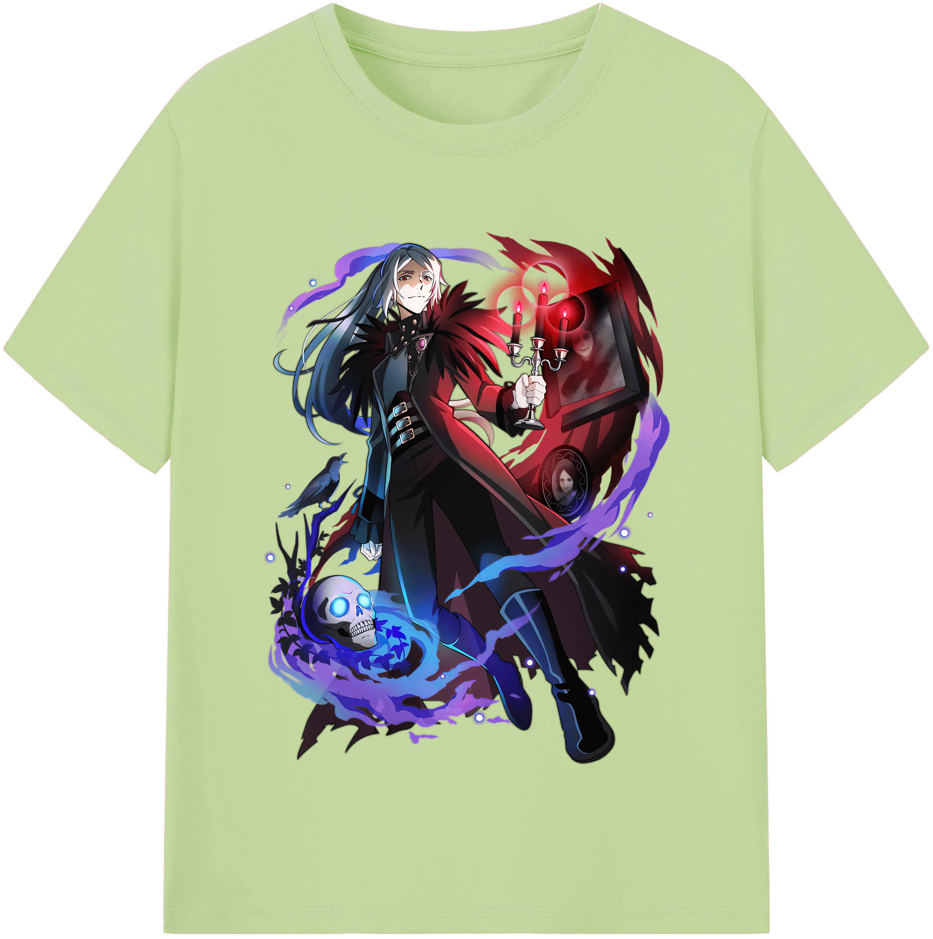 （画像用） 文豪ストレイドッグス Bungo Stray Dogs 綿100％半袖Tシャツ（フロントプリント）